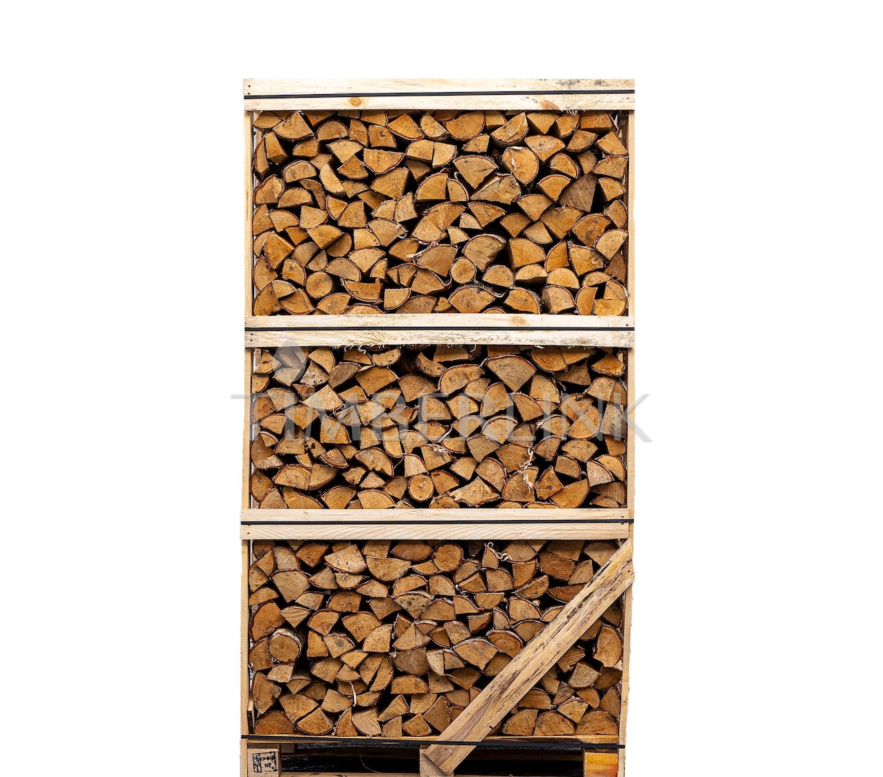 2m³ Kiln-Dried Hardwood Box — LARGE FIREWOOD CRATE — view 2