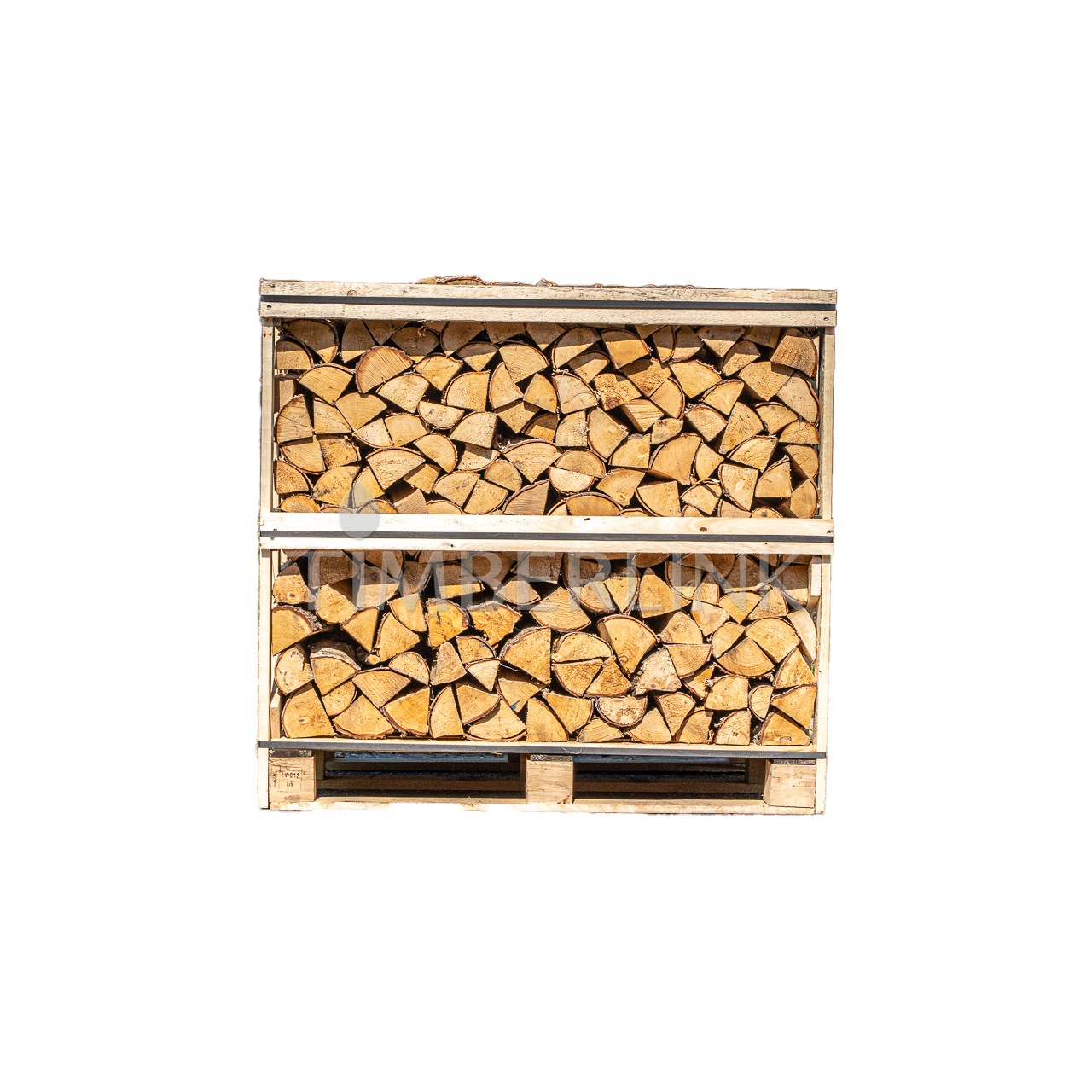 1m³ firewood box
 — SMALL FIREWOOD CRATE — view 2