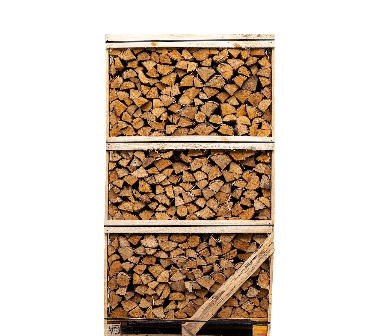 2m³ Kiln-Dried Hardwood Box — LARGE FIREWOOD CRATE — view 2